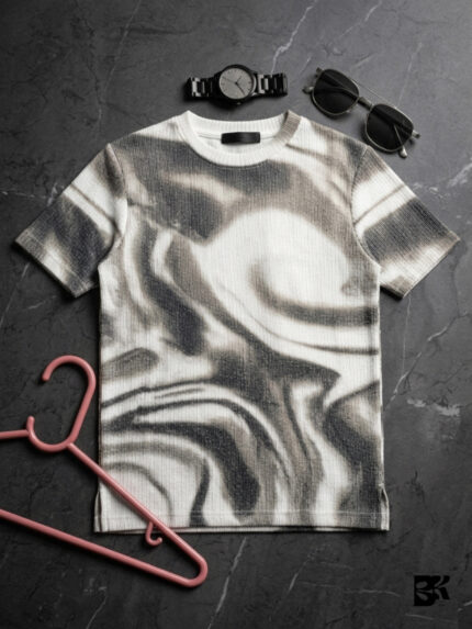 Marble Knit Tee